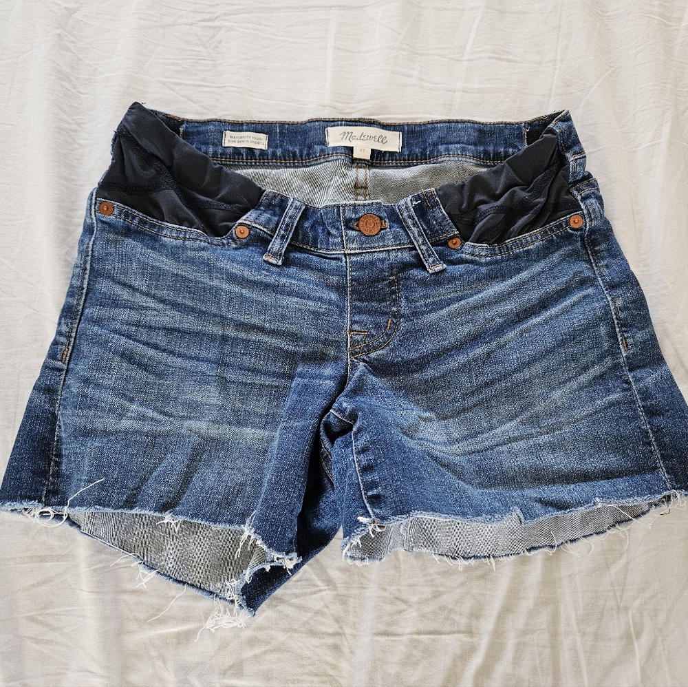 Madewell Maternity Denim Shorts